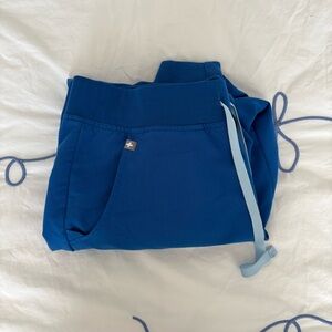 Figs Zamora scrub joggers royal blue medium petite